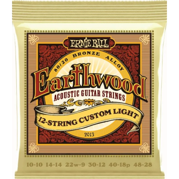Ernie Ball 2013 Earthwood 80/20 Custom Medium